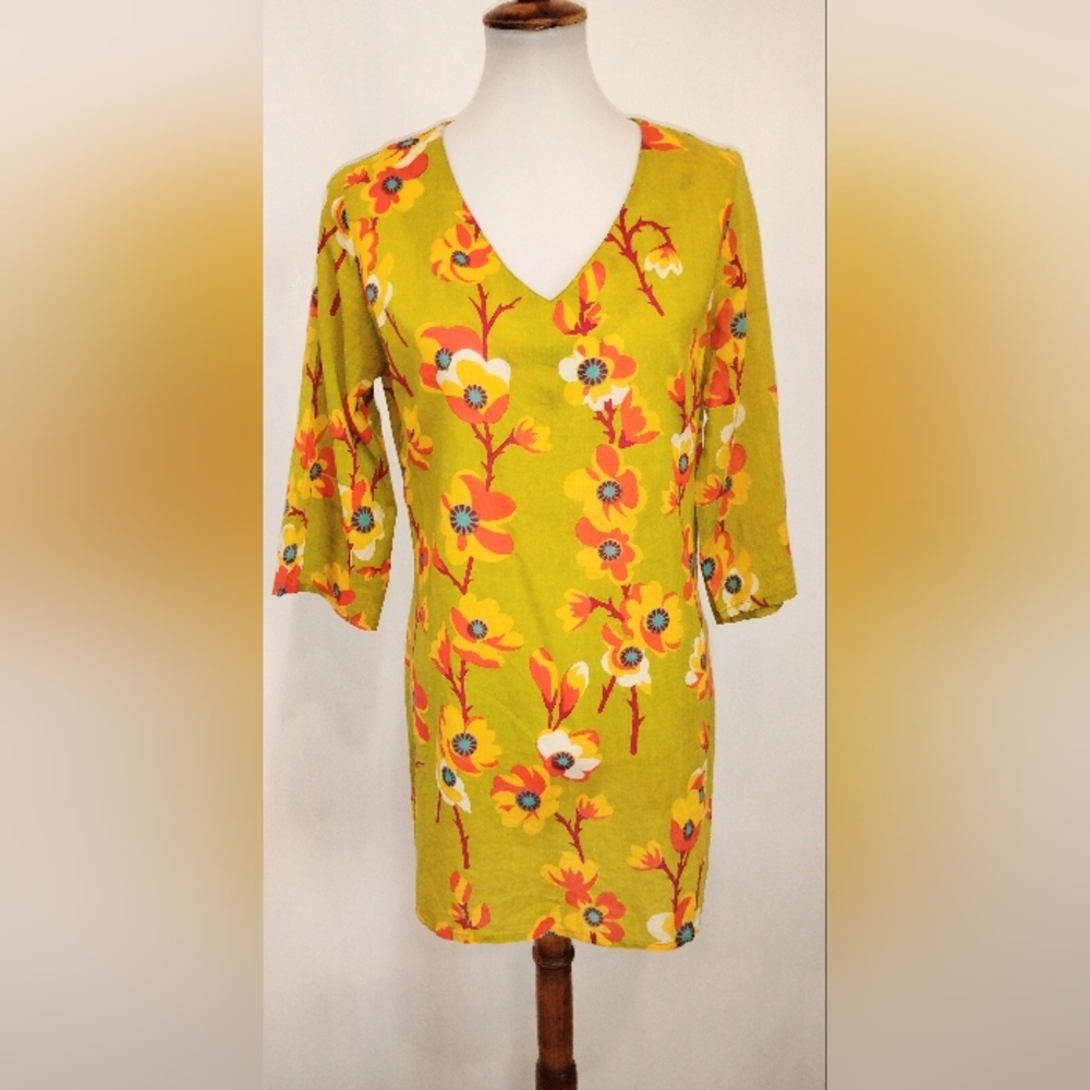 LA FIANCEE DE MEKONG COTTON LONG LINE BLOUSE